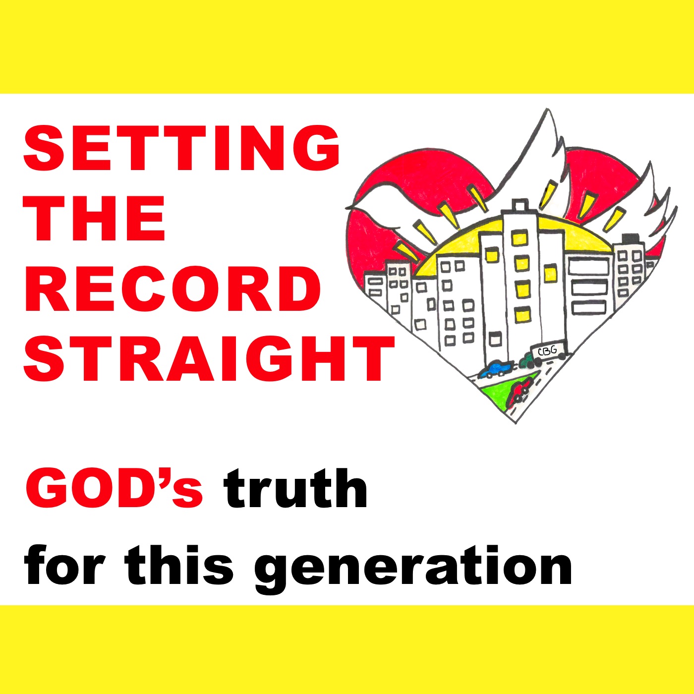 Setting the record straight. Setting the record straight