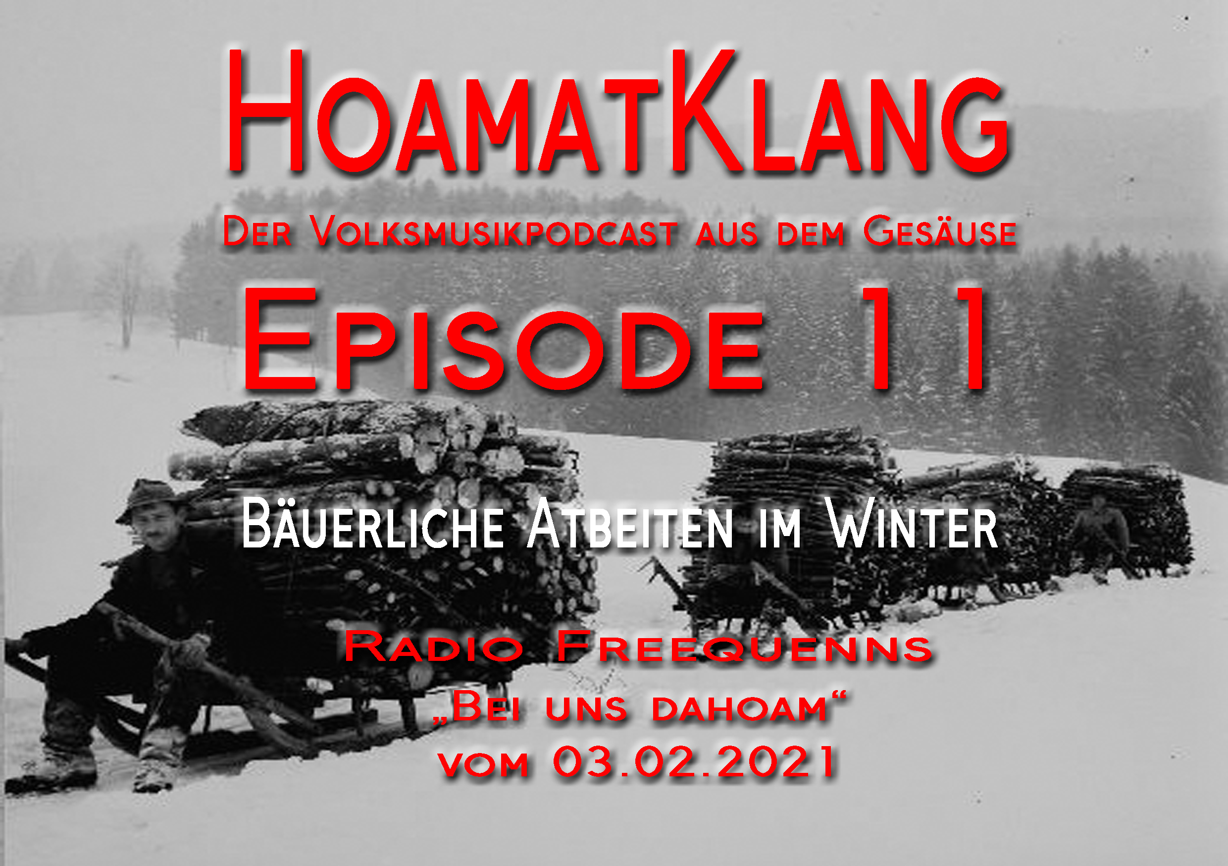 Radio Freequenns Bei uns dahoam vom 03.02.2021