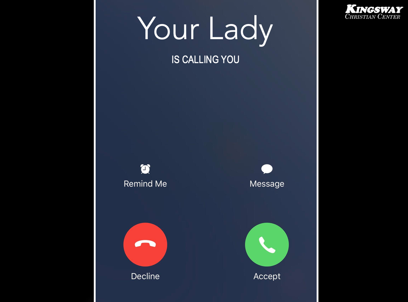 Someone is Calling (Full Message)