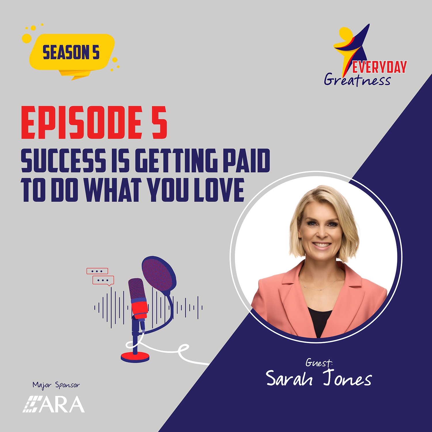 The Everyday Greatness Podcast hosted by Barnaby Howarth
