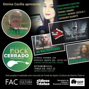 ROCKDAQUI ESPECIAL ROCK CERRADO - COM DENISE CECILIA