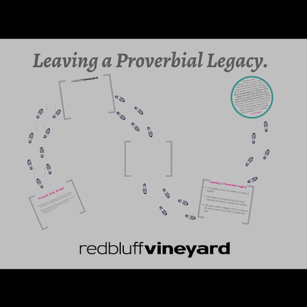 Leaving a Proverbial Legacy