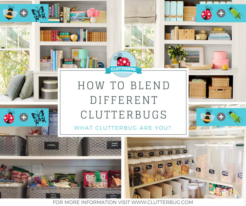 How to Blend Different Organizing Styles Together in one Home | Clutterbug Podcast # 41