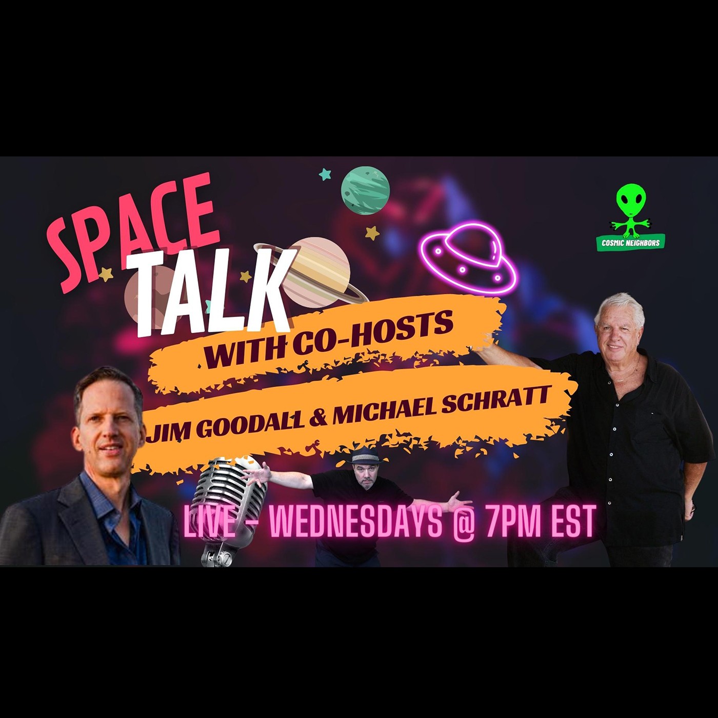 Space Talk EP-9 with James Goodall & Michael Schratt