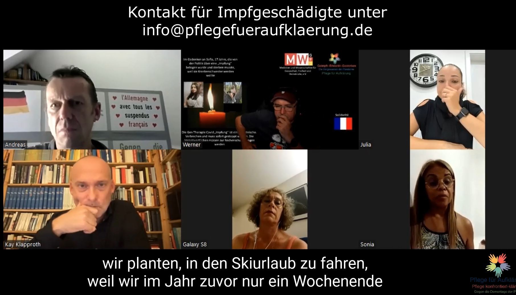 Pflege für Aufklärung
