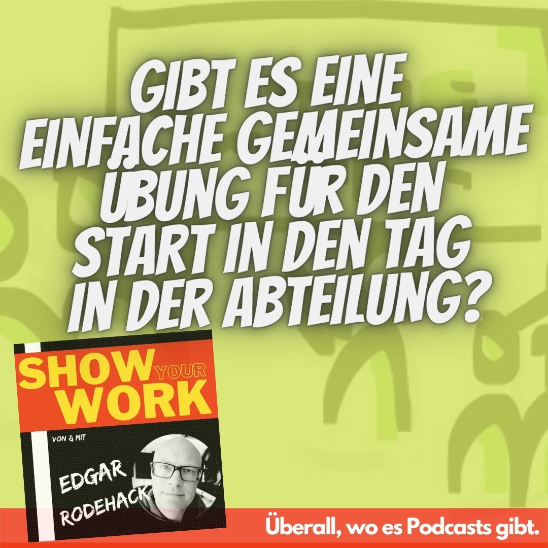 Show Your Work! Edgar Rodehack