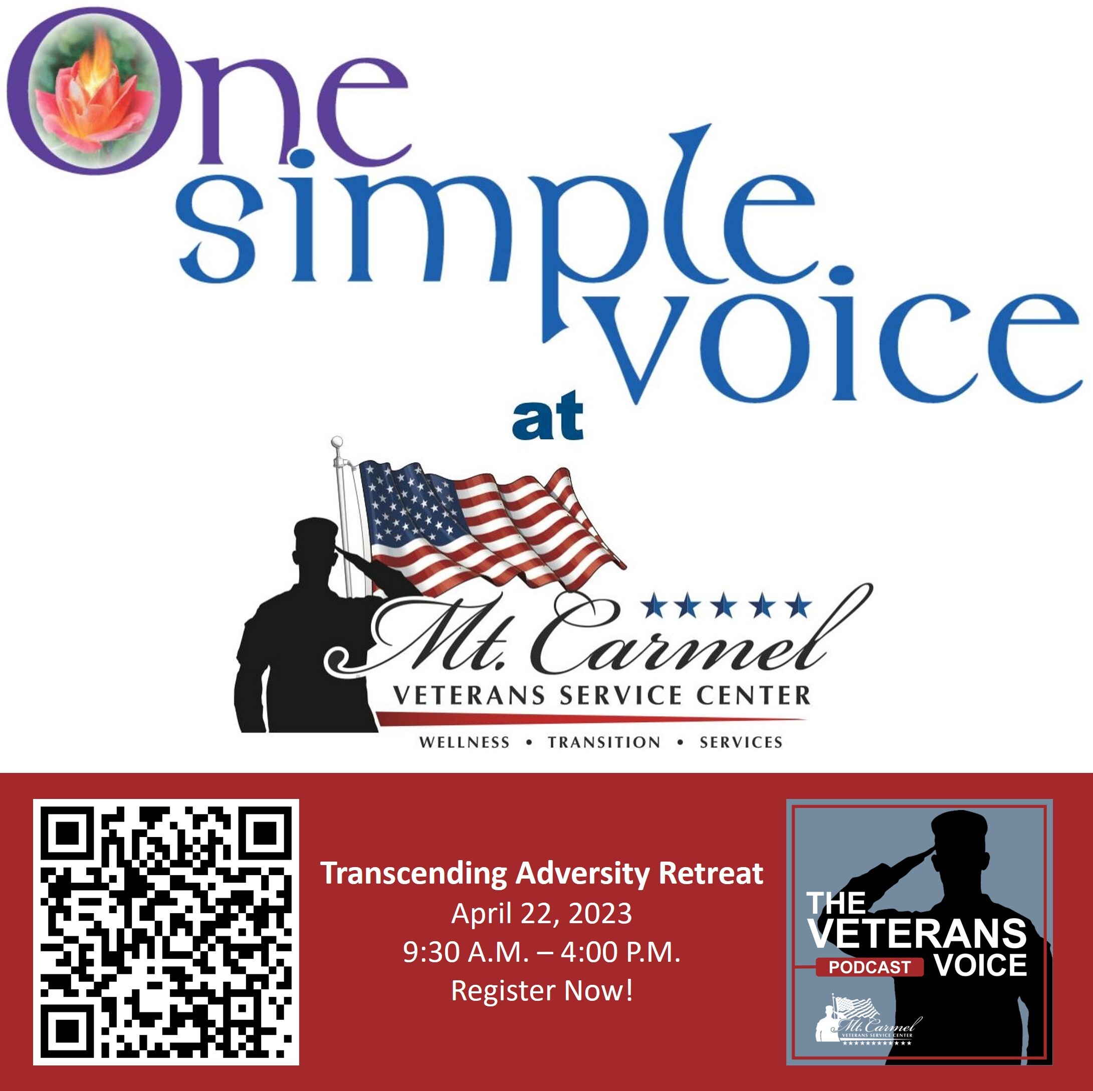 Transcending Adversity - One Simple Voice | The Veterans Voice