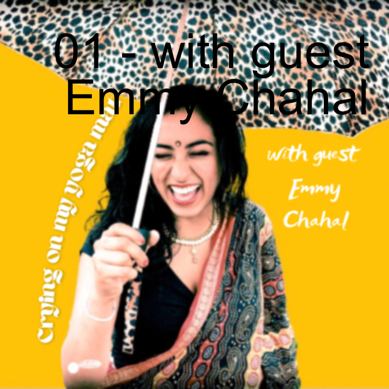 Crying on my yoga mat