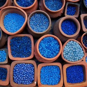 La storia del blu