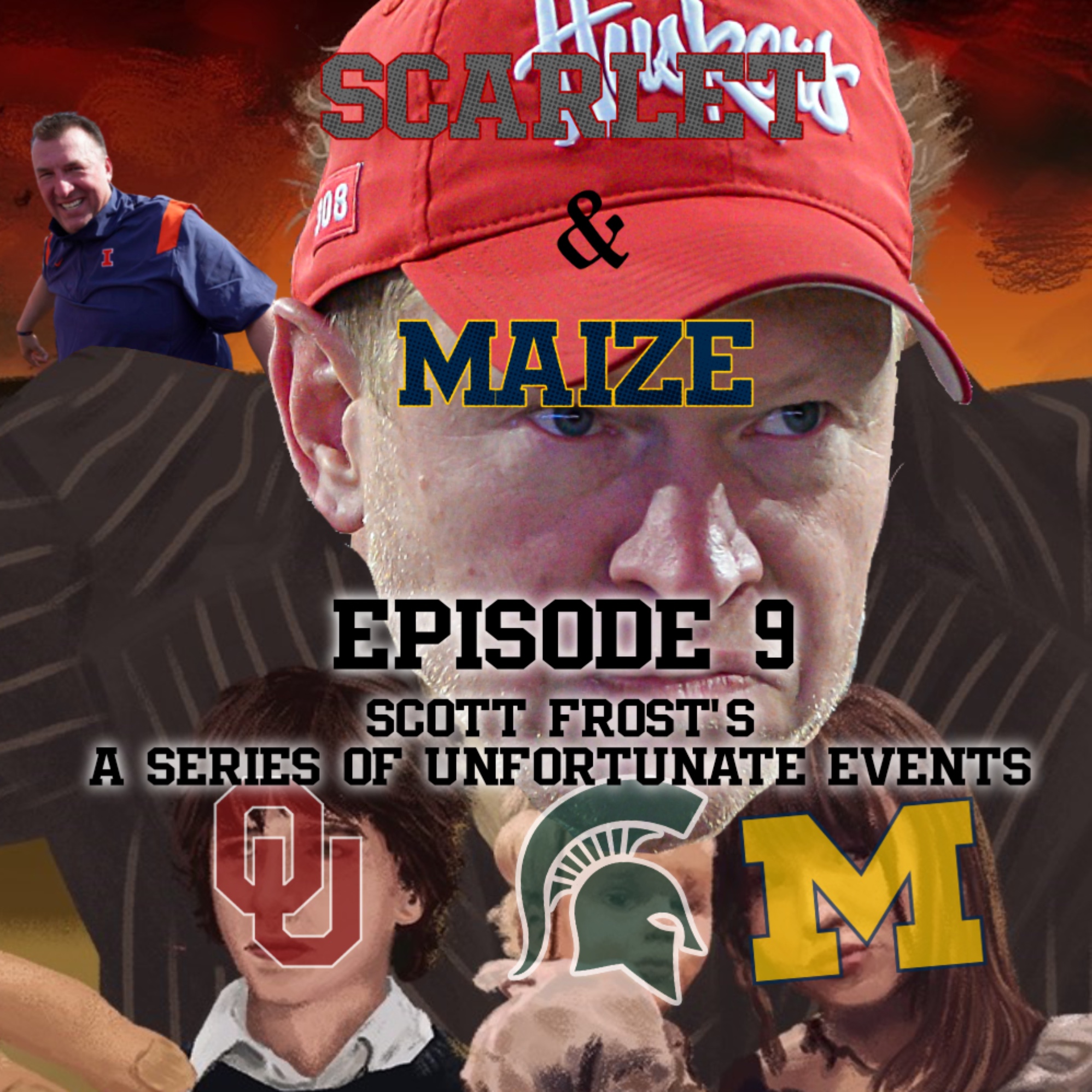 Scarlet and Maize