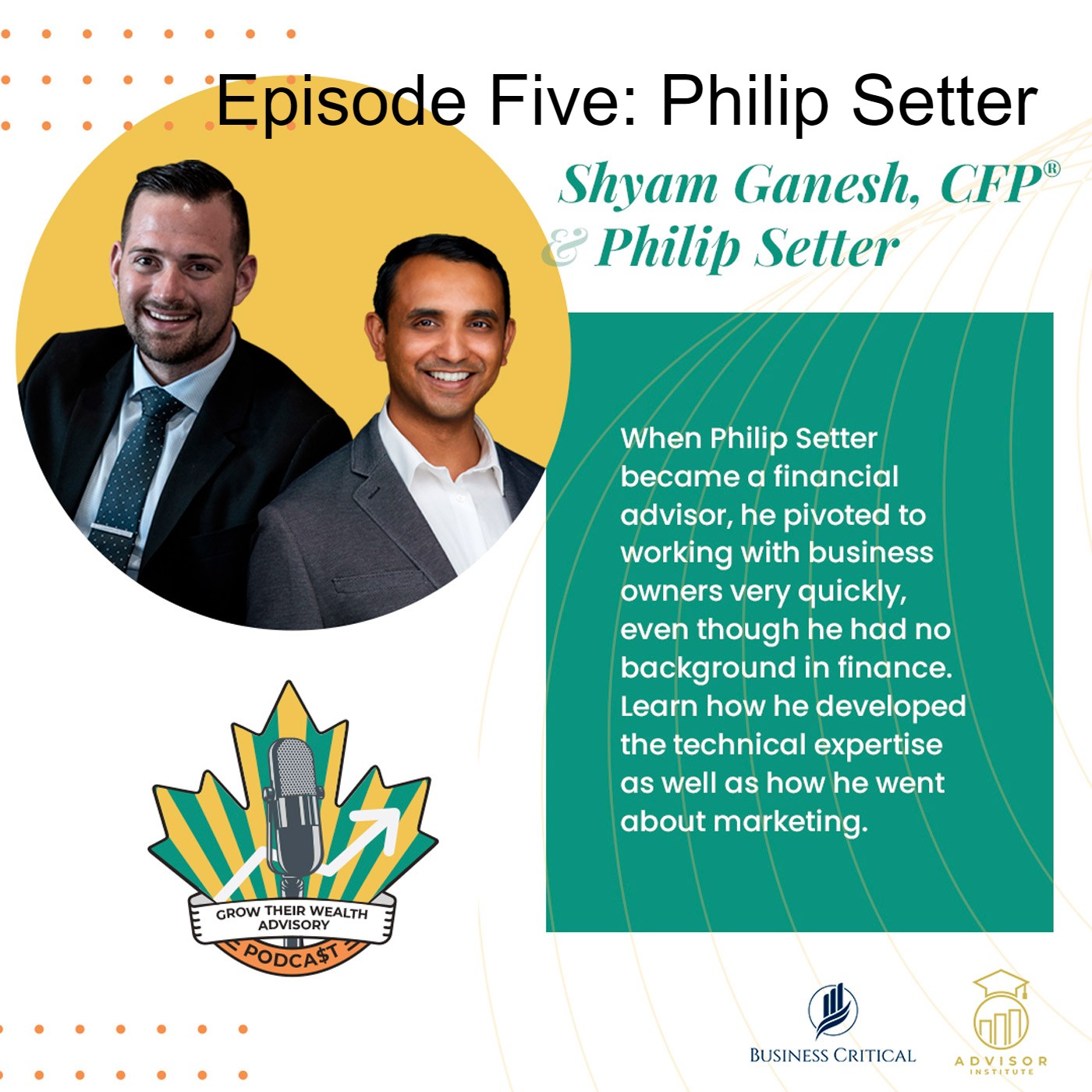 Episode Five: Philip Setter