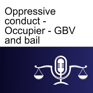 Oppressive conduct - Occupier and new building - Gender-based violence