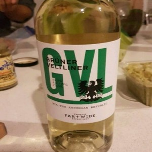 2019 Far + Wide Grüner Veltliner Austria