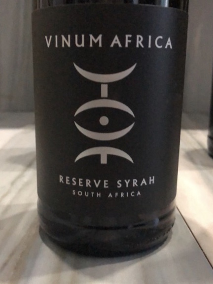 Vinum Africa Reserve Syrah 2016