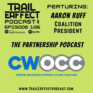 Aaron Ruff of the Central Wisconsin Off-Road Cycling Coalition #106