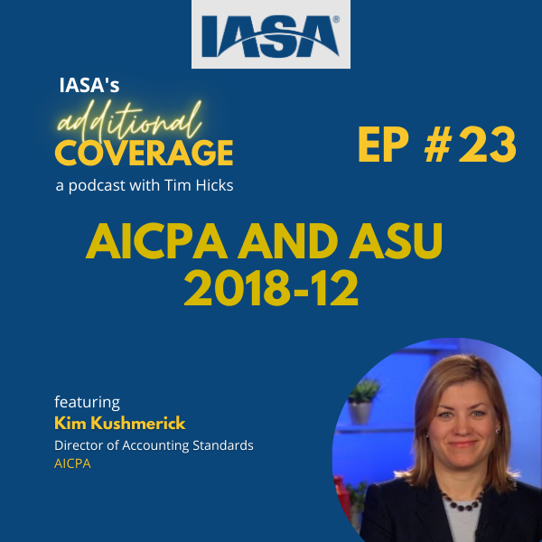 IASA’s Additional Coverage Podcast