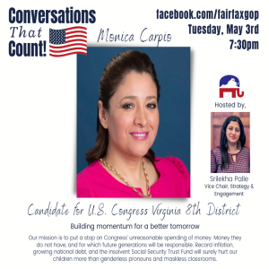 Conversation with Monica Carpio, 5/3/22