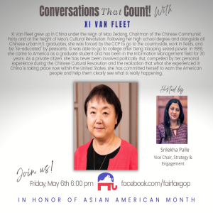 Conversation with Xi Van Fleet, 5/6/22