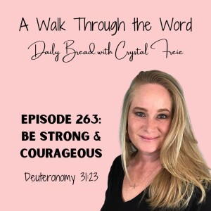 Episode 263: Be Strong & Courageous