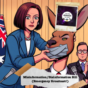 Episode 45: Misinformation/Disinformation Bill w/Franny and Teresa (Emergency Broadcast!)
