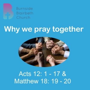 Why we pray together