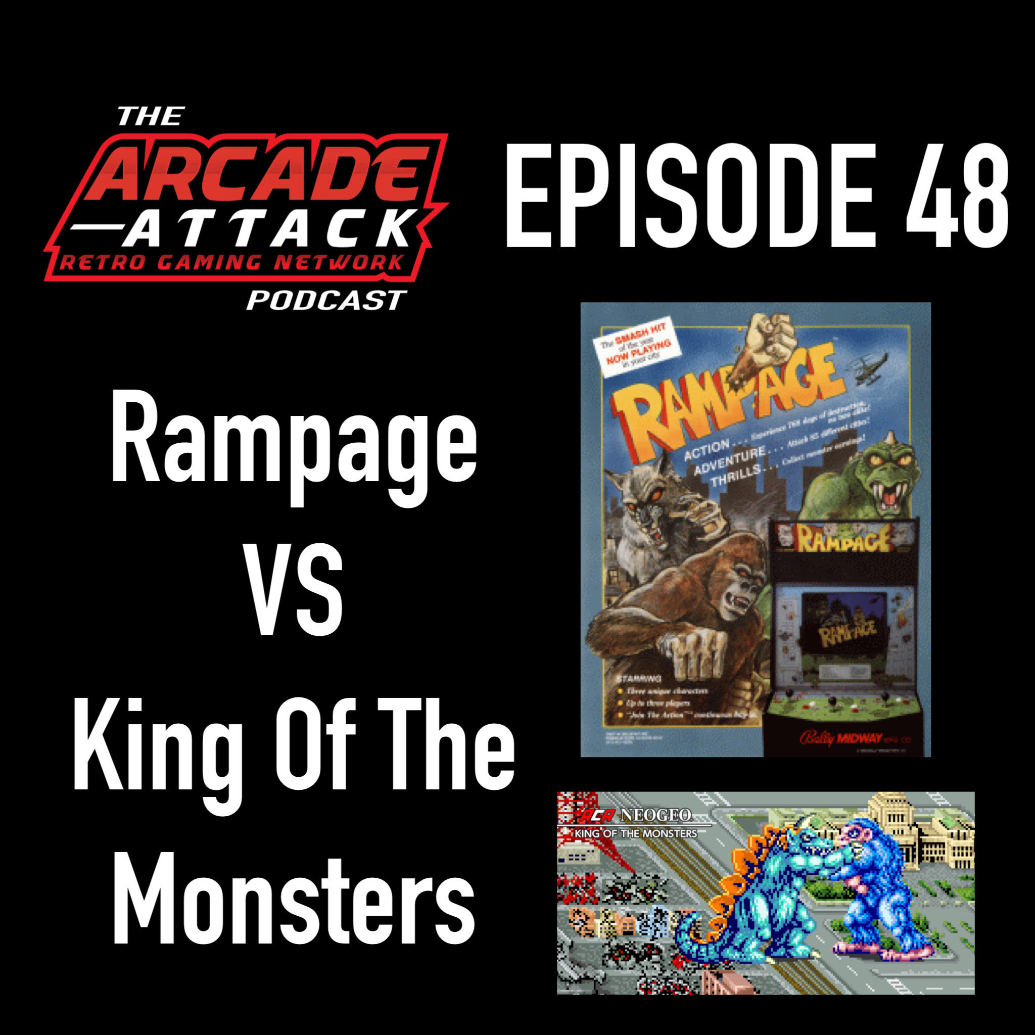 Rampage vs King of the Monsters