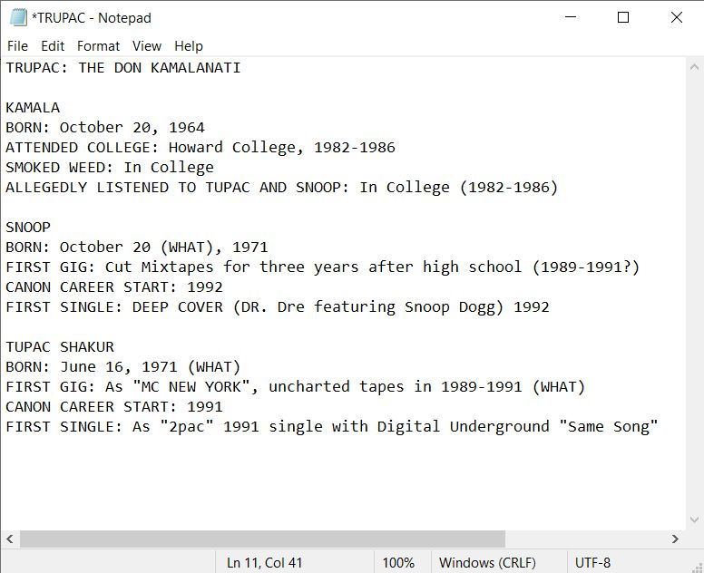 Transmediacrity Episode 79 -- Trupac: The Don Kamalanati