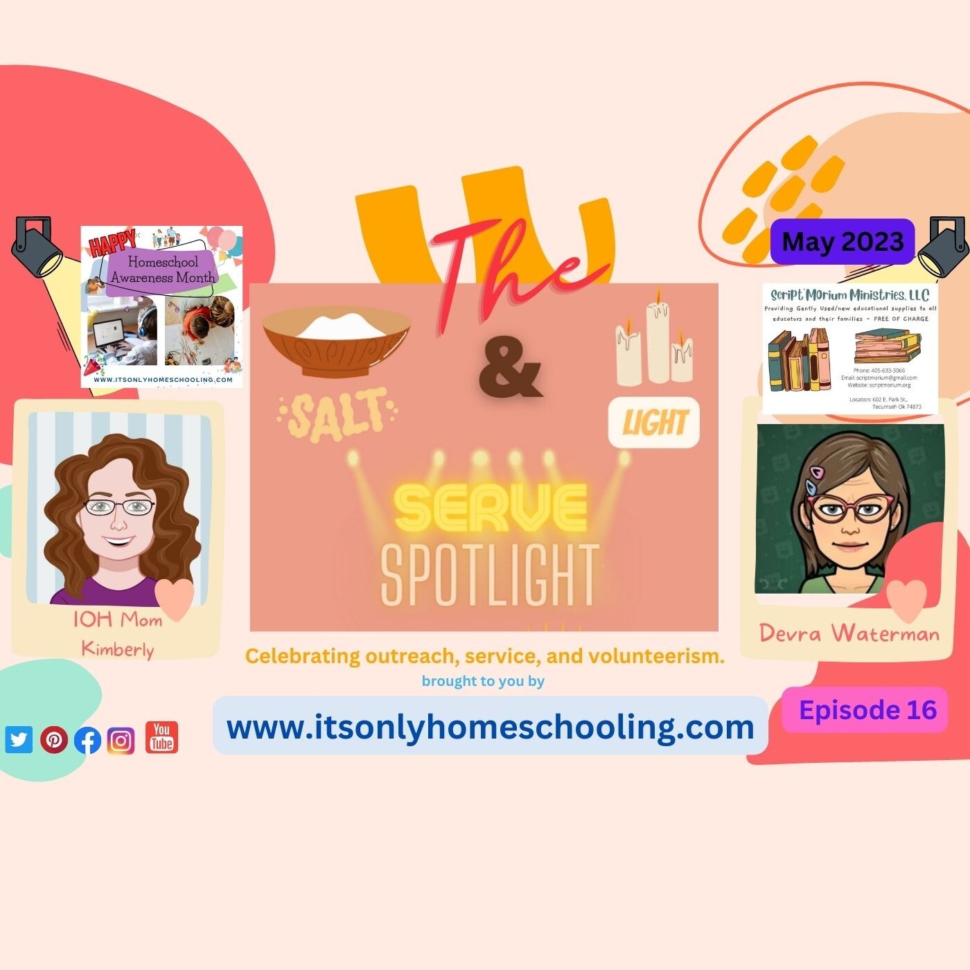 Script’Morium Ministries SERVES Up Free Resources for Educators - Salt & Light SERVE Spotlight Ep 16