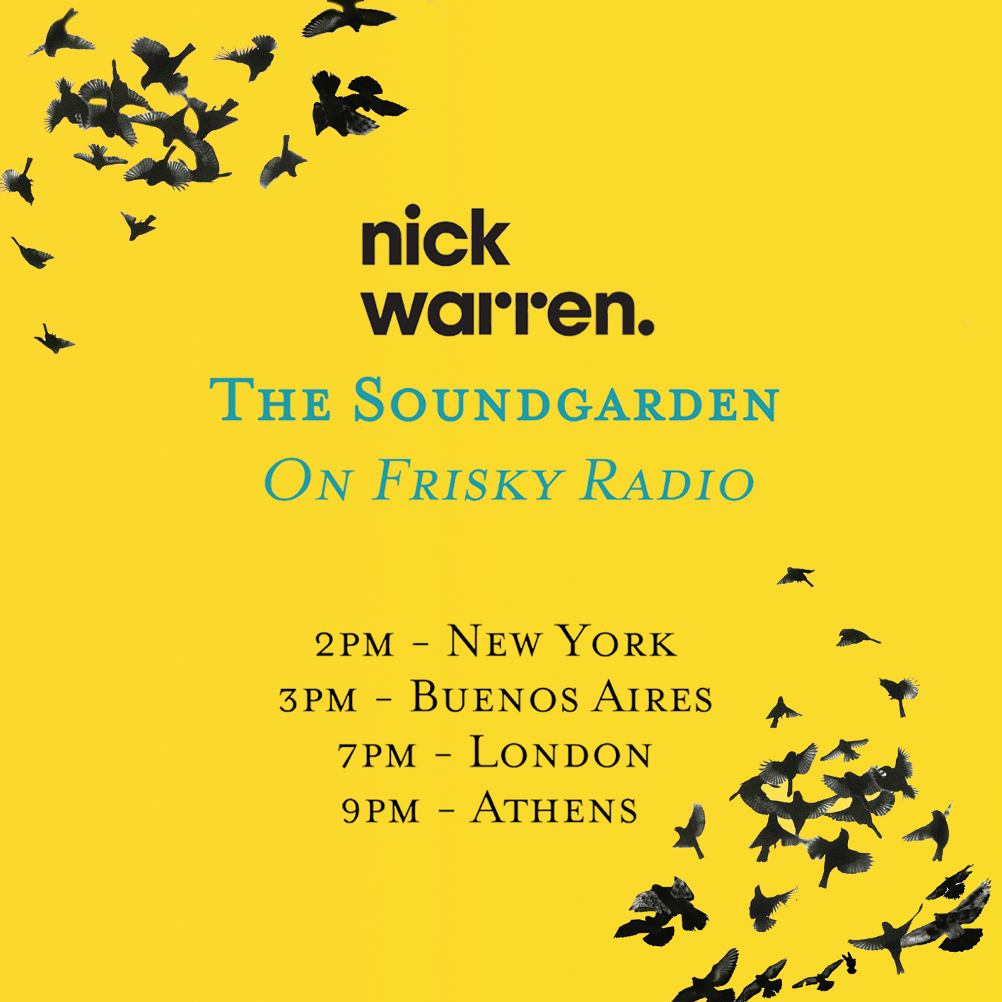 Nick Warren Presents 'The Soundgarden' - December 2017