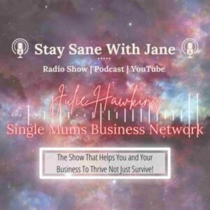 Stay Sane With Jane - Episode #6 Julie Hawkins Single Mums Business Network