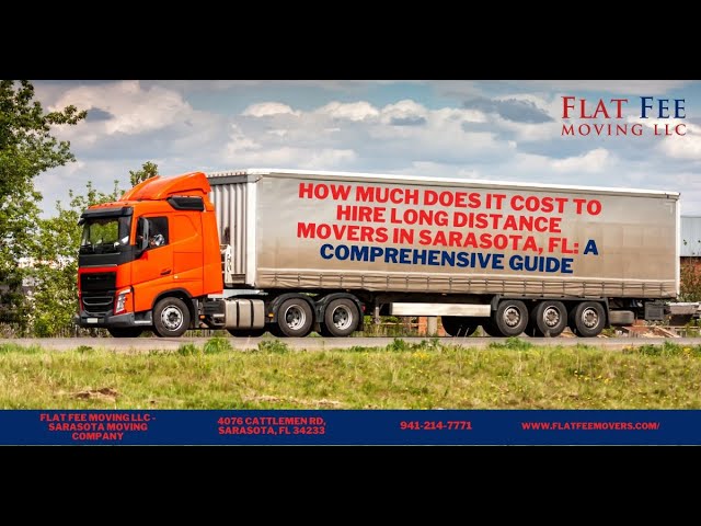Flat Fee Moving LLC - Sarasota Moving Company