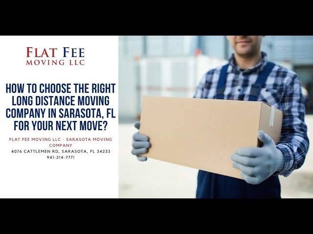 Flat Fee Moving LLC - Sarasota Moving Company