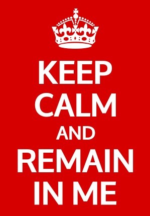 "Keep Calm and Remain in Me" by Rev. Dr. Nolan Donald