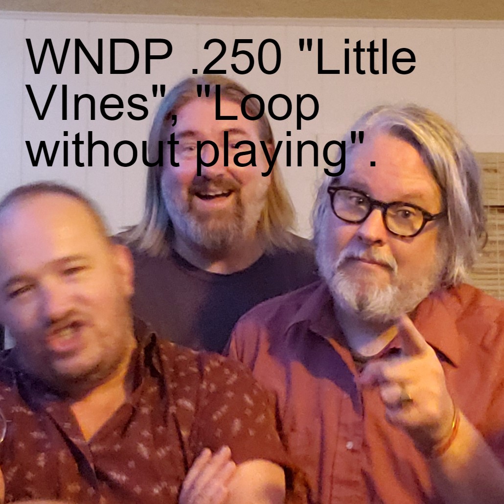 WNDP .249 ”Little VInes”, ”Loop without playing”. WNDP .249 ”Little VInes”, ”Loop without playing”.