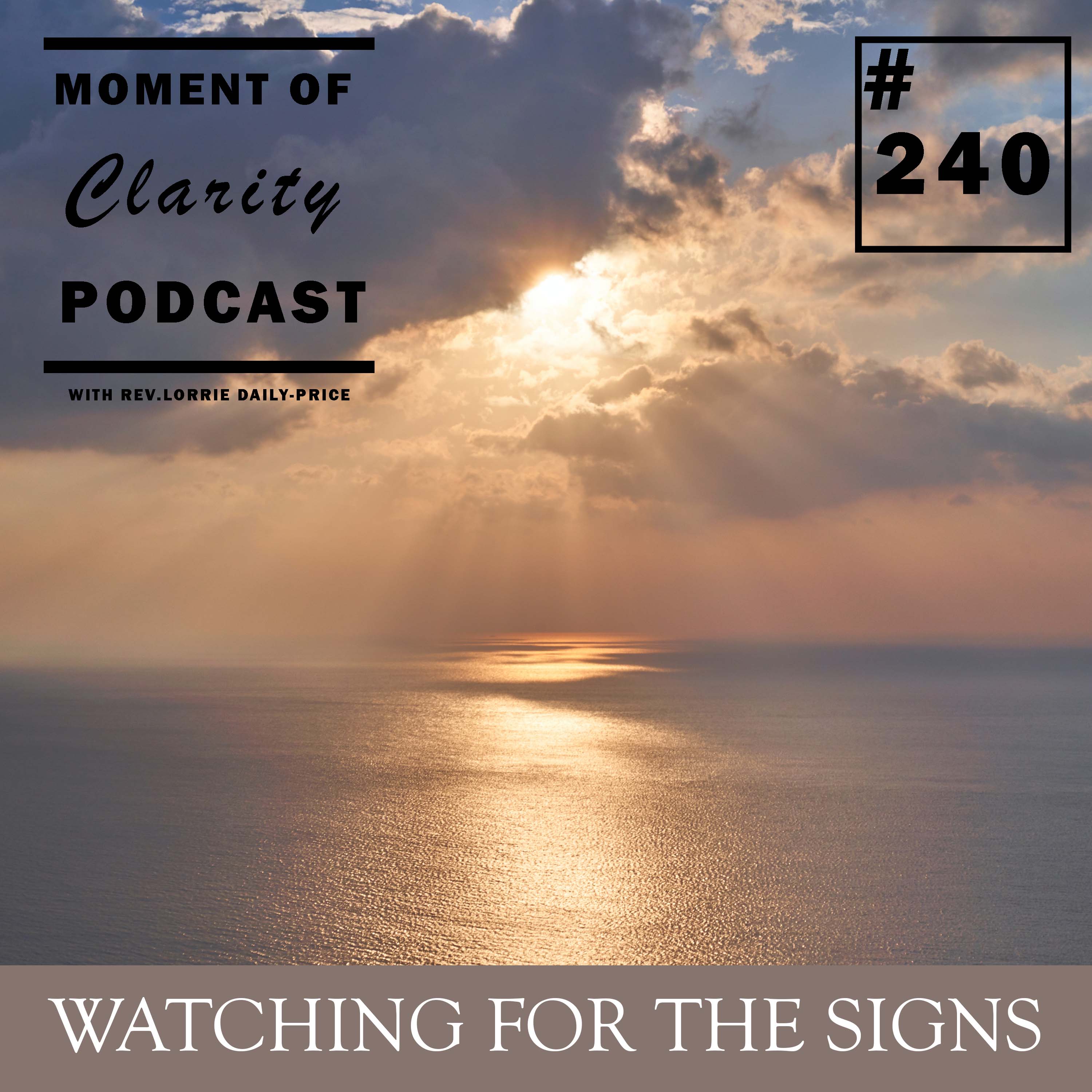 Moment of Clarity With Rev. Lorrie Daly-Price