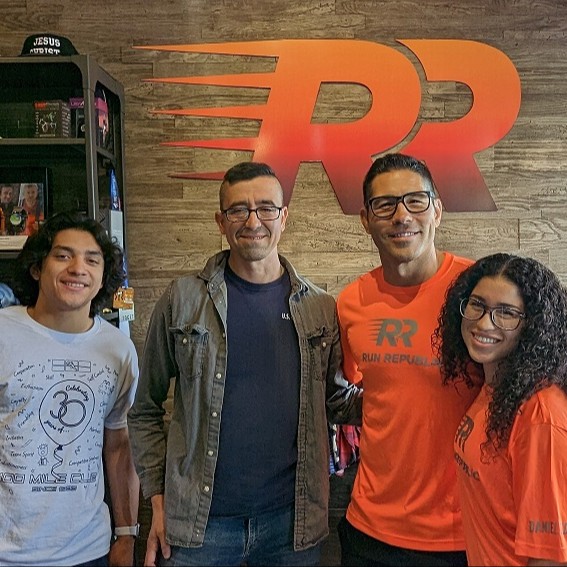 We met Joe from Run Republic, Chris is ready for Rock n Roll San Diego!