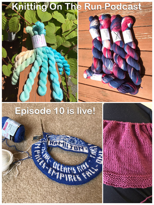 Knitting On The Run