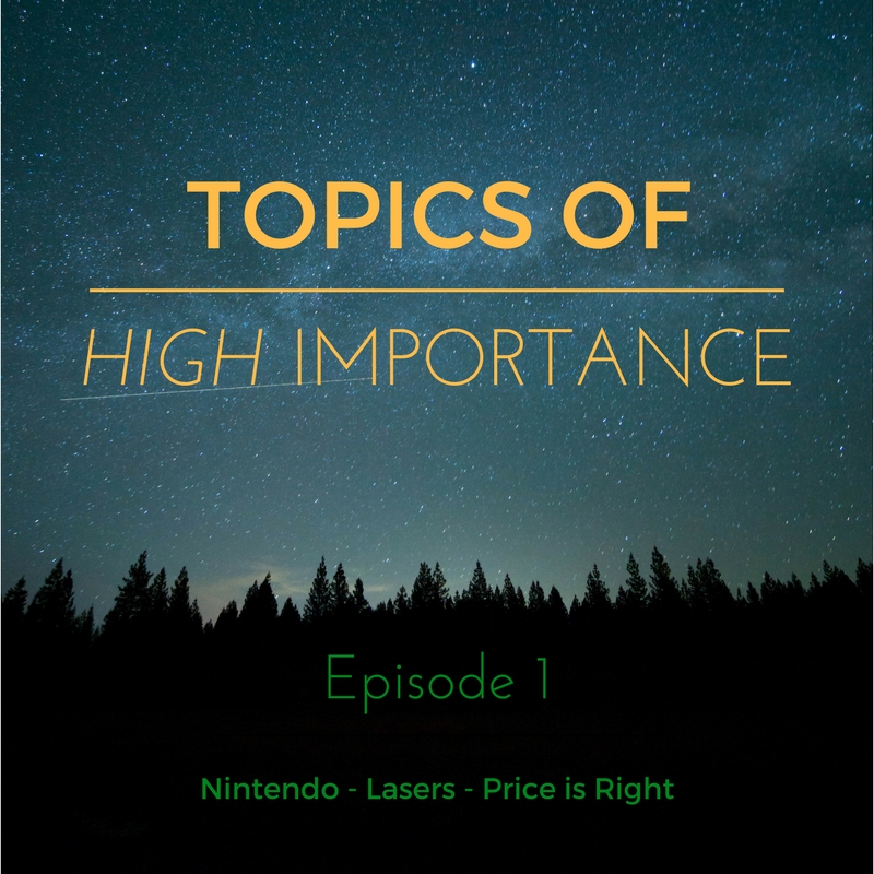 1. Nintendo - Lasers - Price is Right