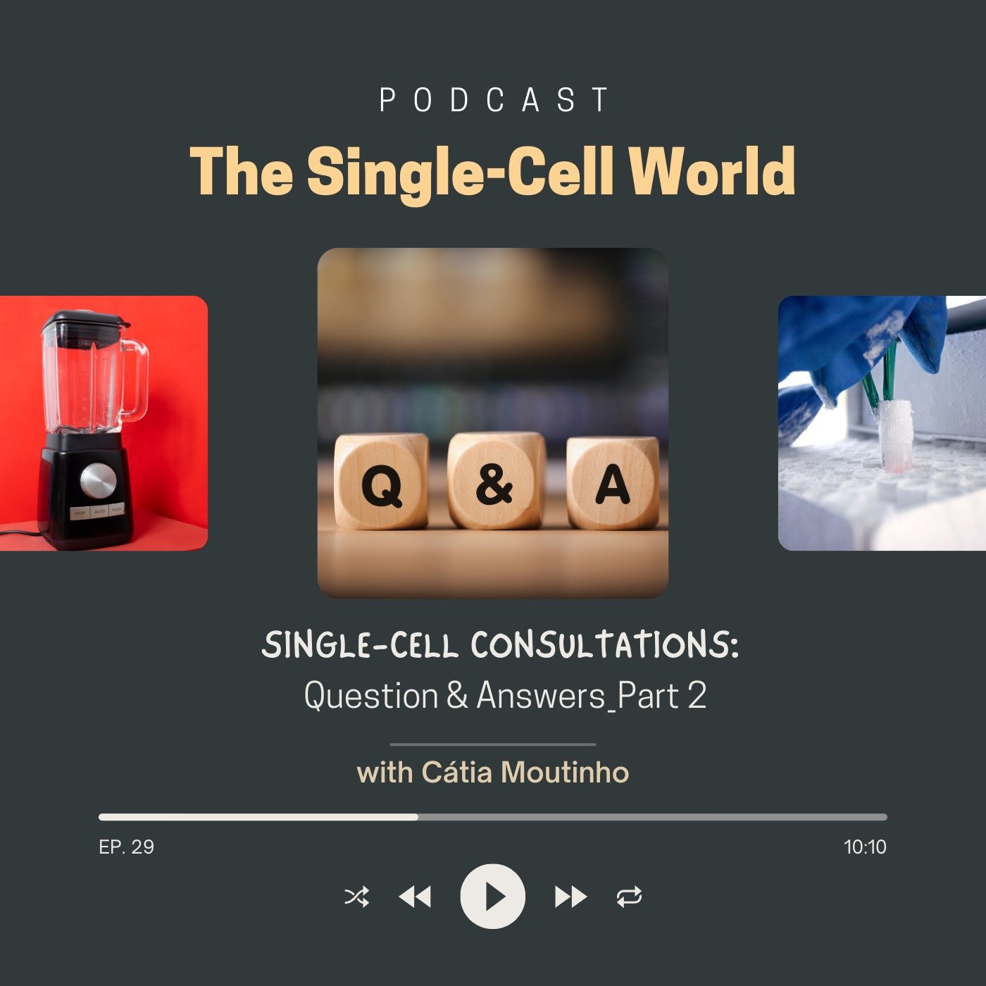 Ep. 29: SINGLE-CELL CONSULTATIONS:  Question & Answers Part 2 Ep. 29: SINGLE-CELL CONSULTATIONS:  Question & Answers Part 2