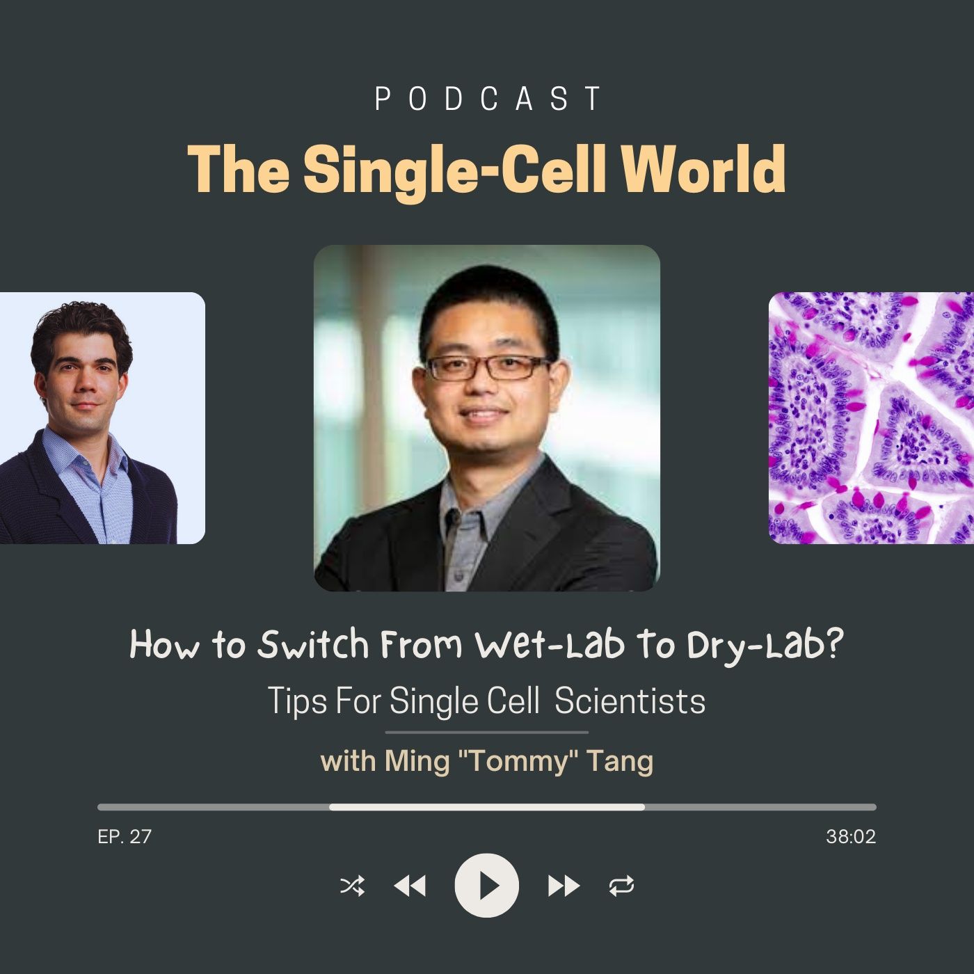 Ep 27. How To Switch From Wet-Lab To Dry-Lab? Tips for single cell scientists Ep 27. How To Switch From Wet-Lab To Dry-Lab? Tips for single cell scientists