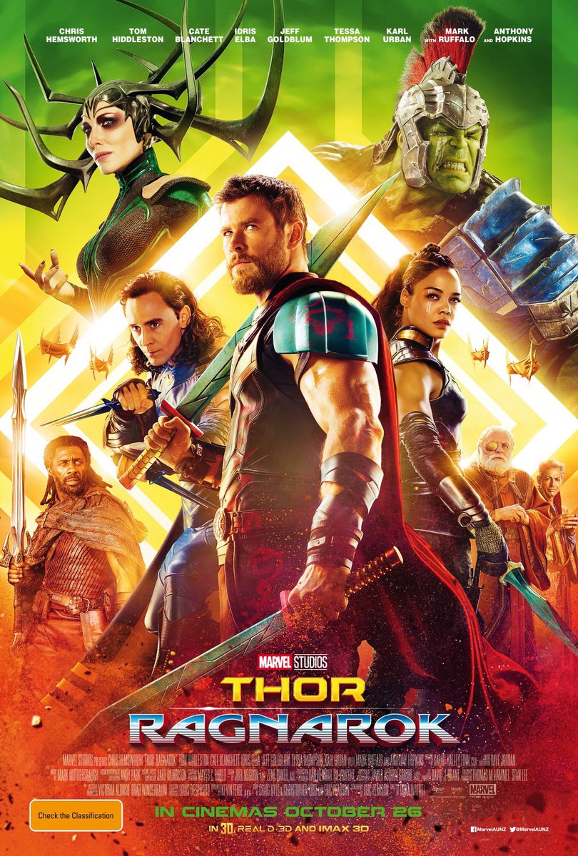 Me and the VP review Thor 3 and discuss our favorite actors