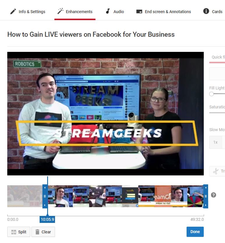 StreamGeeks - EP23 - Hacking the Youtube Algorithm w/ Live Video