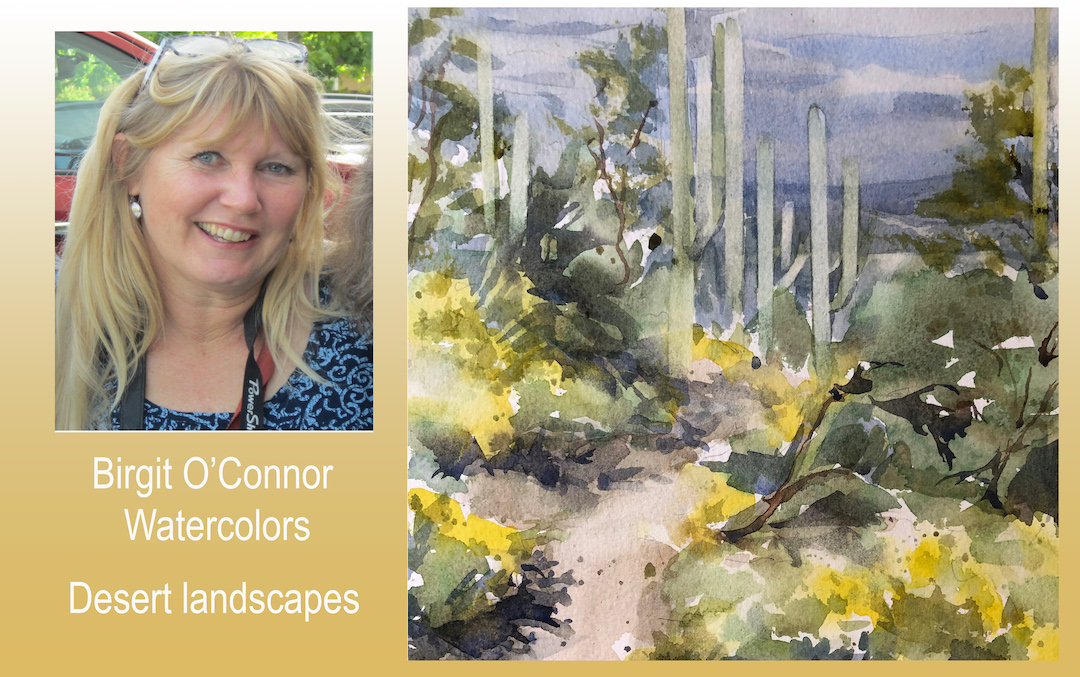 Birgit O\'Connor and The World of Watercolor Painting