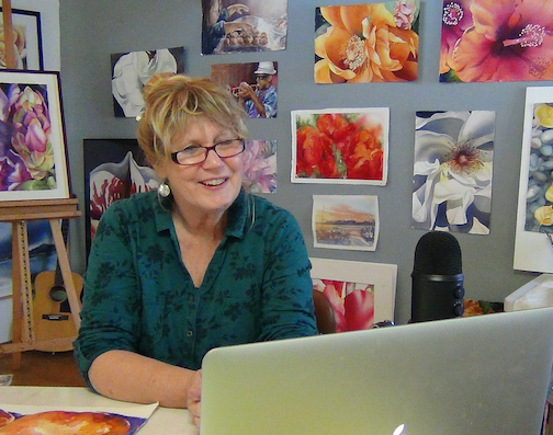 Birgit O\'Connor and The World of Watercolor Painting