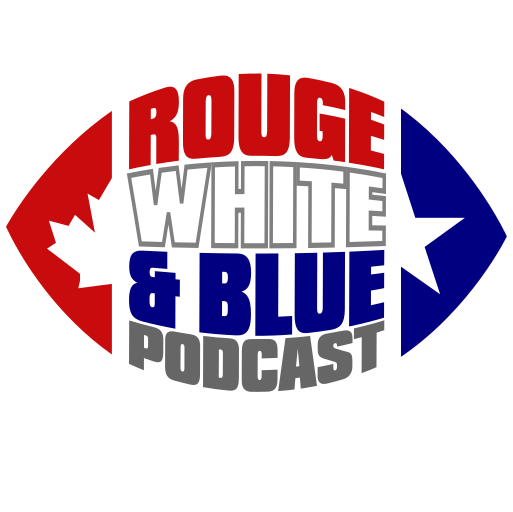 Canadian football HOFer Dave Ridgway guests on Rouge, White & Blue *episode 100*!