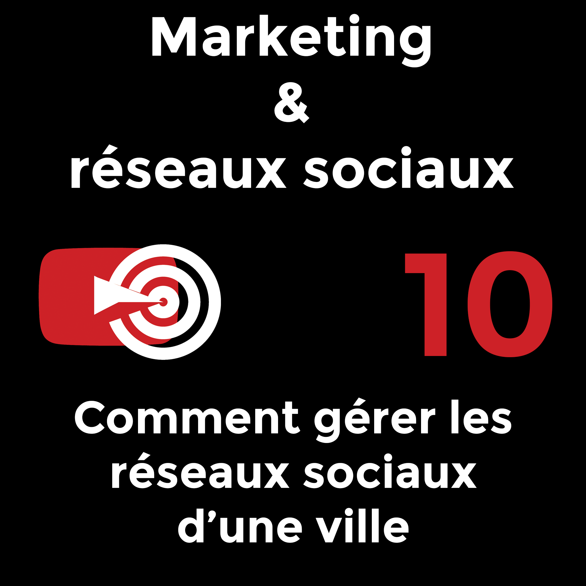 Comment gérer les réseaux sociaux d'une ville