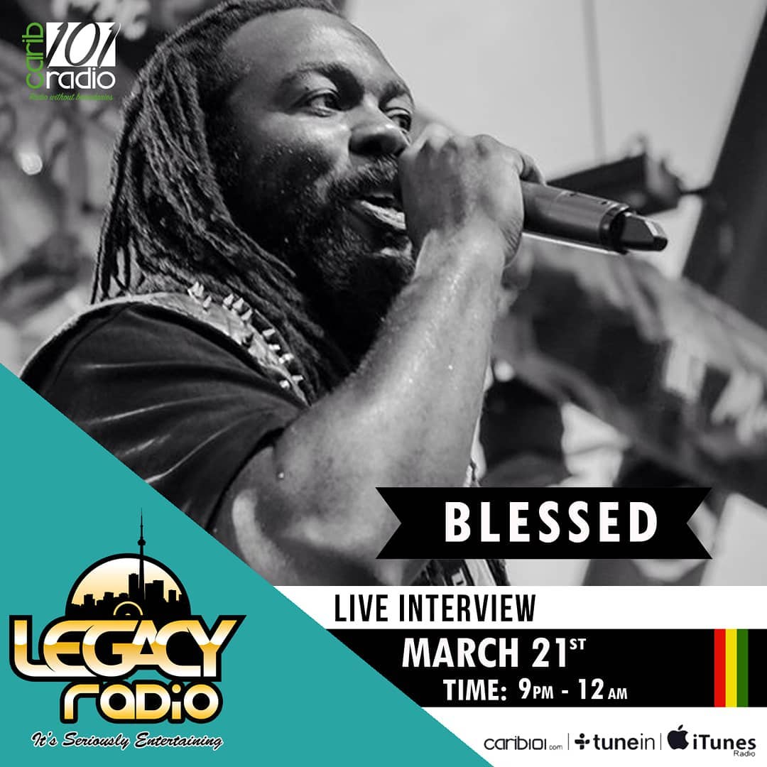 BLESSED ON LEGACY RADIO 