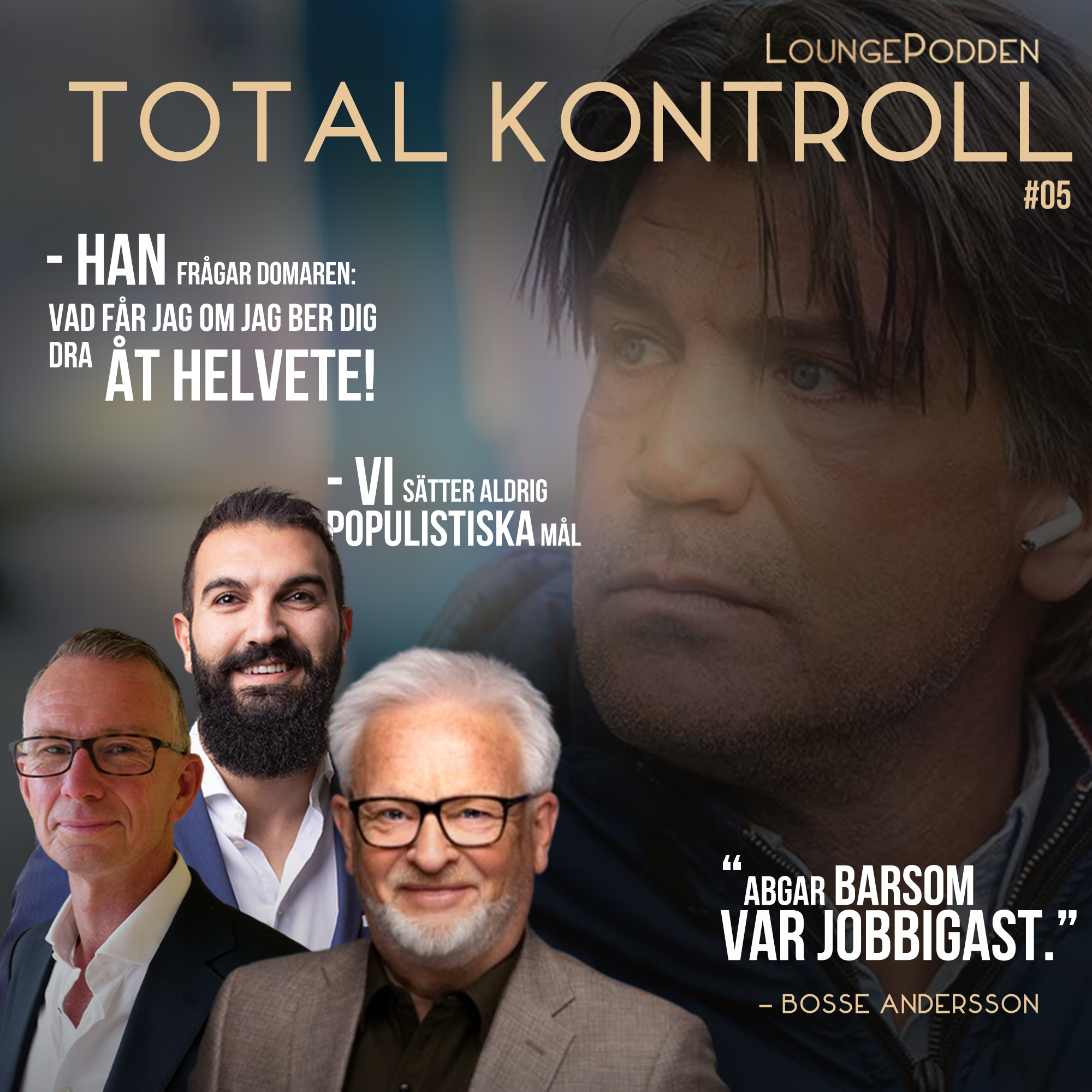 TOTAL KONTROLL #5 - Bosse Andersson: Djurgården vinner guld, hur JÄVLA lätt som helst!