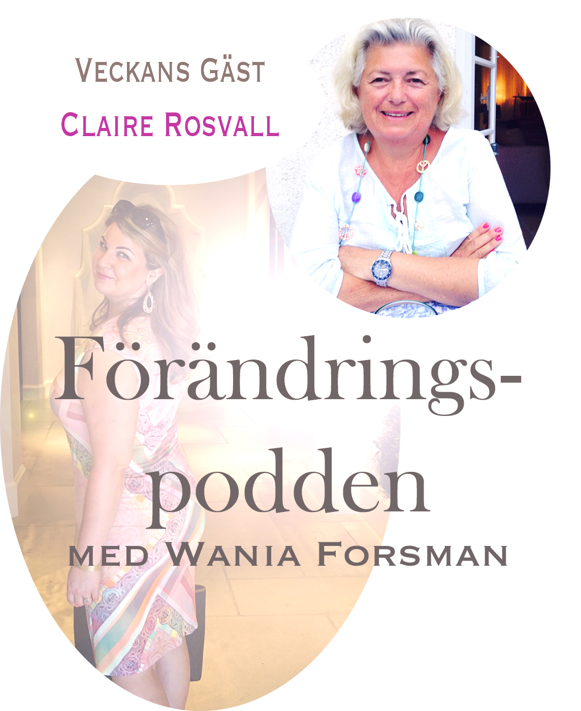 Förändringspodden Avsnitt 5 Gäst Claire Rosvall
