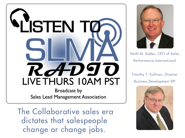 The Collaborative sales era dictates that salespeople change or change jobs.